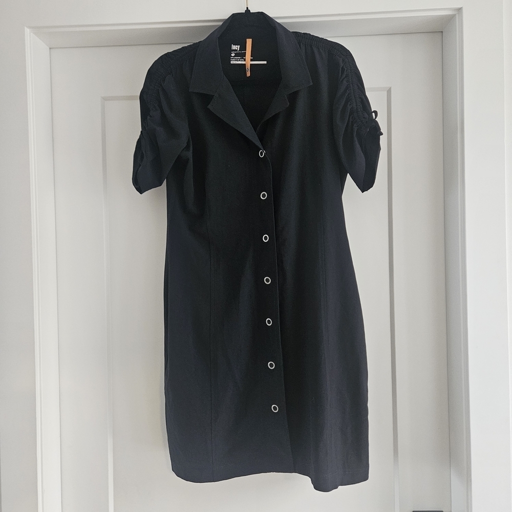 Lucy Black Adventure Mini Dress
